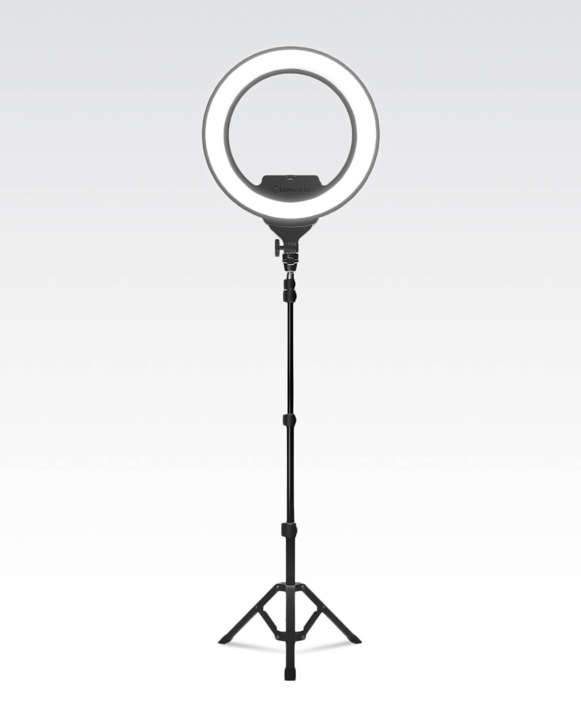 Lume Cube Cordless Ring Light Pro Black 18-inch Edge-Lit LED Ring Light
