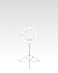 Lume Cube Cordless Ring Light Pro White 18-inch Edge-Lit LED Ring Light