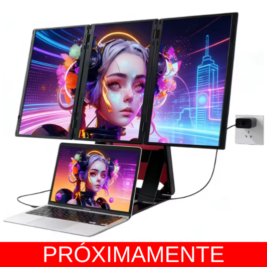 Extensor de pantalla triple, modelo Z4 Pro para laptops de 14" A 17" pulgadas