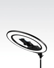 Lume Cube Cordless Ring Light Pro Black 18-inch Edge-Lit LED Ring Light