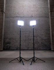 Lume Cube Studio Panel Lighting Kit Two Edge-Lit LED Panel Lights with Stands