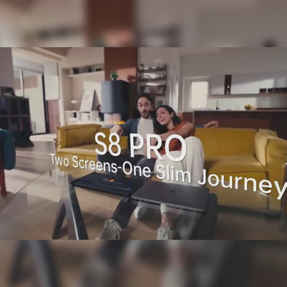 Extensor de pantalla doble ULTRA DELGADA para laptop de 14 pulgadas