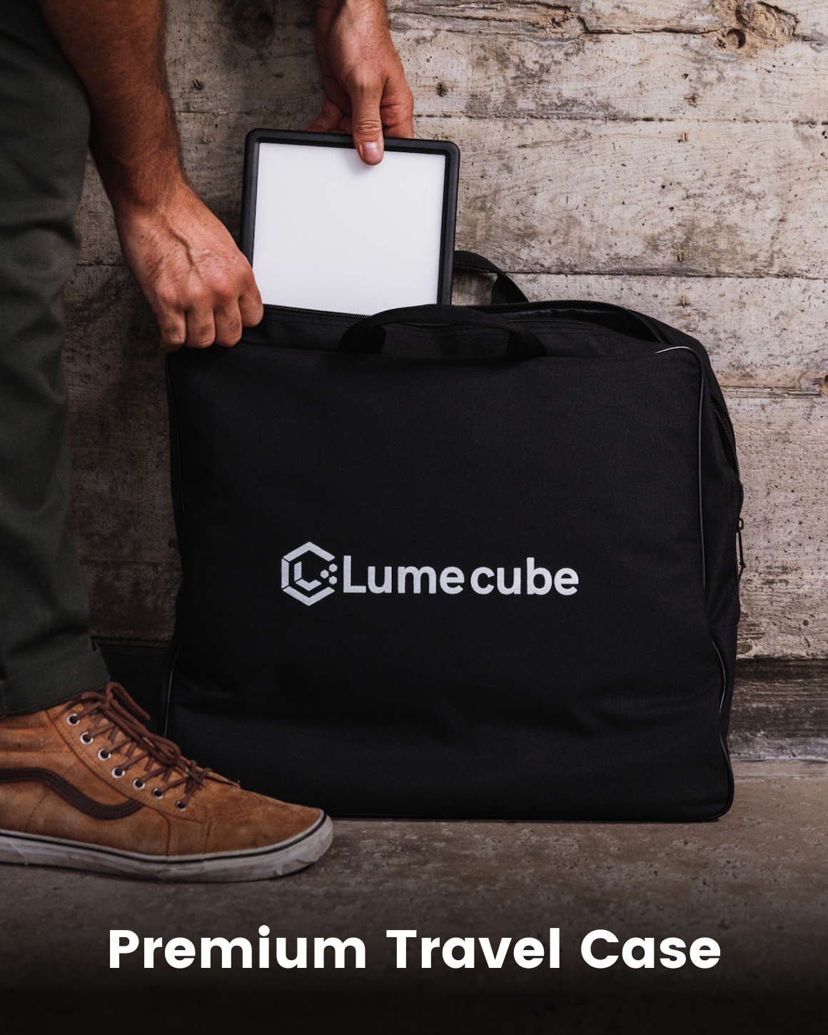 Lume Cube Studio Panel Lighting Kit Two Edge-Lit LED Panel Lights with Stands